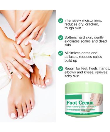 Foot Cream for Very Dry Feet Cracked Heel Repair Cream Callus Remover Foot Moisturiser Hard Skin Remover Foot Soften & Smooths Feet Deep Moisturizing Nourishing Formula for Feet Care - Buy Online on GoSupps.com
