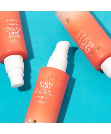 Pacifica Beauty Glow Baby VitaGlow Face Lotion & Eye Bright Eye Cream Set - Vegan Skincare Vitamin C Moisturizer Brightener Hyaluronic Acid Caffeine - International Shipping Available - Buy Online on GoSupps.com
