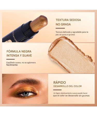  Huxibai Eyeshadow Pencil | Shiny Makeup Pencil | Water Resistant and Durable for Daily and Night Events - Buy Online on GoSupps.com