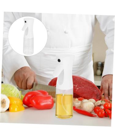 MAGICLULU Kitchenware Bottle 1pc Oil Spray Bottle Plastic Olive Oil White Pump Bottle BBQ Oil Bottle - Buy Online on GoSupps.com