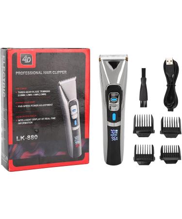 Generic Electric Hair Trimmer Digital Display USB for Hair Cutting Haircut Head Finishing Trimmers - Buy Online on GoSupps.com