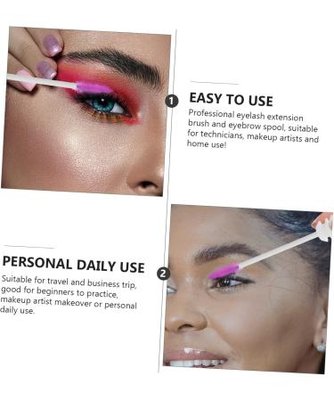 Didiseaon 10pcs Eyelash Brush Eyebrow Brush Makeup Stuff Makeup Plastic Brush Wands Woman With Diamond - Buy Online on GoSupps.com