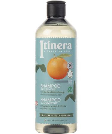  sarcia.eu ITINERA Hair Renewal Shampoo with Sicilian Bitter Orange 95% Natural Ingredients 370ml Pack of 5 - Buy Online on GoSupps.com