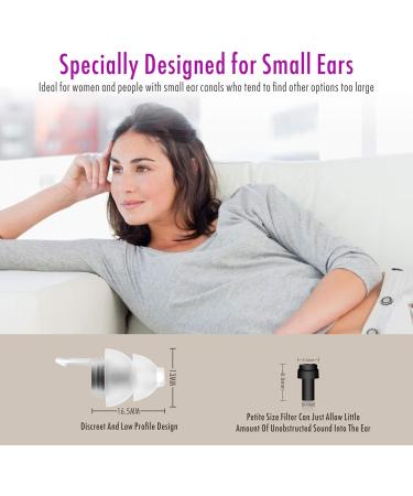 Hearprotek Ultra Soft Sleeping Ear Plugs - 2 Pairs (32db & 30db) for Side Sleepers, Snoring, Working, Construction - Noise Reduction and Hearing Protection (White) - Buy Online on GoSupps.com