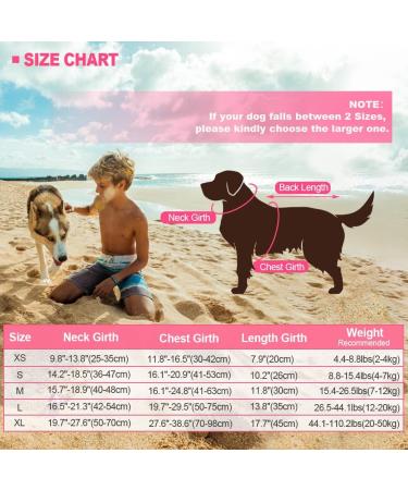 EMUST Dog Life Vest - High Buoyancy Ripstop Jacket for Small and Medium Breeds - Pink (Medium) - Buy Online on GoSupps.com
