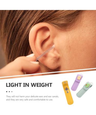 BELLIFFY 3 Sets Cartoon Earwax Removal Kit Household Ear Cleaning Tools with Skin-Friendly Smooth Surface Practical Ear Massage Supplies for Safe and Wax Cleaning - Buy Online on GoSupps.com