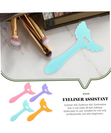 Hohopeti 4 pi ces Pochoirs Eyeliner Silicone Souple Guide Maquillage Rapide et R utilisable pour Fard Paupi res et Mascara Accessoires Maquillage Faciles Nettoyer et Couleur Al atoire - Buy Online on GoSupps.com