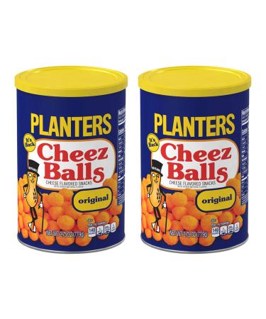 Planters Cheez Balls Cheese Flavored Snacks, Original, 2.75 OZ (Pack - 2)