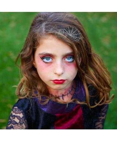 Halloween Claw Clips Halloween Hair Clips for Women Halloween Hair Clips for Thick Hair Large Claw Clips for Girls Non-Slip Acrylic Halloween Clips for Cosplay Photo Prop Pochy Black and White Spider Web - Buy Online on GoSupps.com