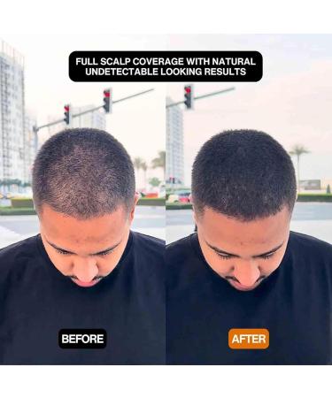  G n rique Hair Powder Sweat Resistant Hairs Root Make up Powders Long Lasting Styling Accessory Instant Volume Scalp Coverage Concealer for Men Women Teens Seniors Black - Buy Online on GoSupps.com