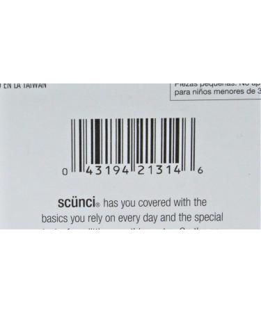 Scunci Flexible Bun Clip for Thick Hair - Black/Brown (1 Count) - Buy Online on GoSupps.com