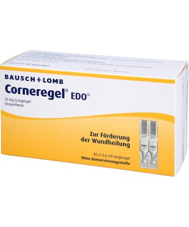 Buy Corneregel EDO Eye Gel - 60 Single Dose Pipettes for Effective Wound Healing | International Shipping Available - Buy Online on GoSupps.com