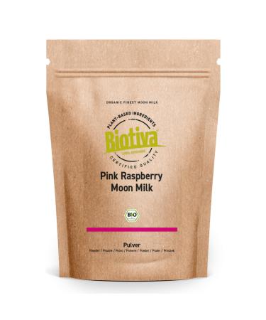 Good Organics Pink Moon Milk Organic 100g Ayurvedic drink Ashwagandha strawberry raspberry cinnamon & nutmeg No added sugars checked and certified in Germany DE KO005 vegan