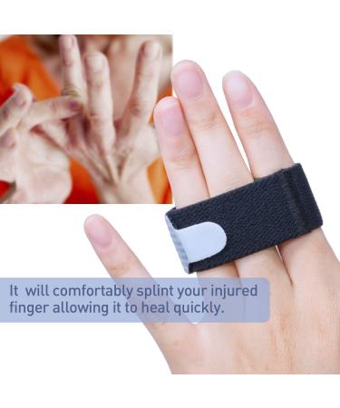 Sumifun Elasticity Toe Splint 4 Packs of Toe Wraps for Broken Toe Curled Toe Hammer Toe Toe Bandage for Big Toe Alignment Fracture Splint for Men or Women - Buy Online on GoSupps.com