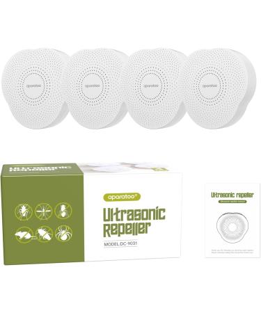 Effective Mosquito Lamp & Insect Destroyer - 4 Pack UV Pest Control & Ultrasound Repeller for Mice Cockroaches Moths & Rats | International Shipping - Buy Online on GoSupps.com