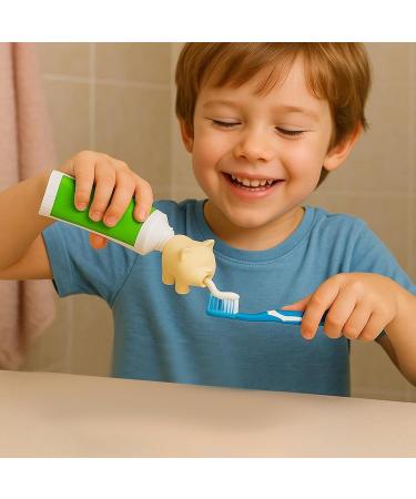 Shaers Toothpaste Caps Kat Baaksel Toothpaste Squeezer Creative Toothpaste Cap For Bathroom Shower Dormitory Home Countertop Children Animal Lover - Buy Online on GoSupps.com