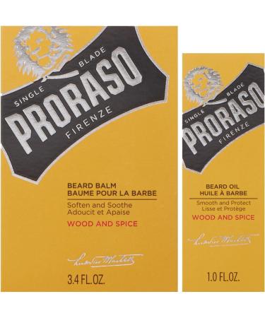 Proraso Beard Care Set - Wood and Spice | Premium Grooming Essentials - Buy Online on GoSupps.com