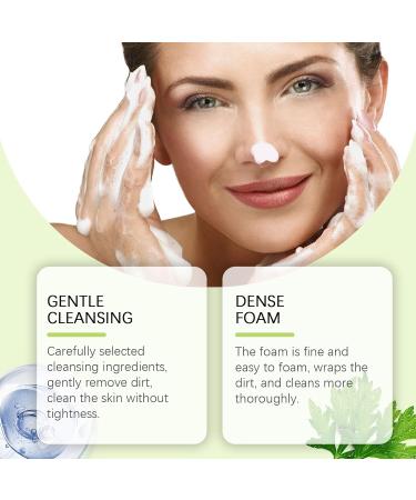 Nettoyant Visage Quotidien Doux - Mousse Riche Nettoyage En Profondeur Non Raffermissant Hydratant For Le Soin De La Peau(1PCS) 1 g (Lot de 1) - Buy Online on GoSupps.com