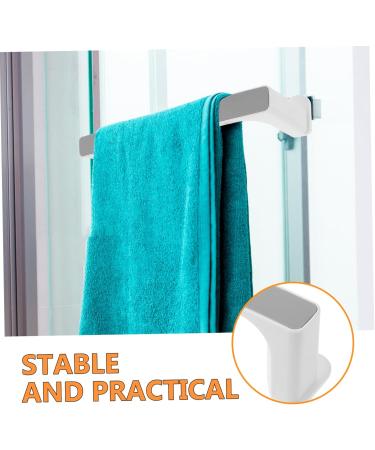 Artibetter Towel Rack Rack Cabinet Towel Holder Suction Towel Bar Bathroom Single Towel Bar Towels Plastic Pp Grey 25.7X6.5CM - Buy Online on GoSupps.com