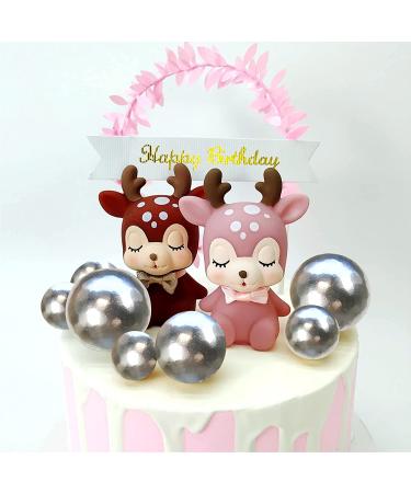 Balls Cake Topper Mini Balloons Cake Topper Pearl Balls Cake Pick Foam Ball Cupcake Topper Baking Decoration Supplies Toothpick Party Wedding Anniversary Birthday Baby Shower Cake Decoration Silver - Buy Online on GoSupps.com