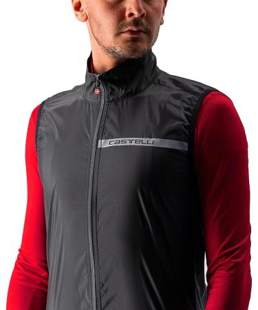 Buy CASTELLI Men's Squadra St. Vest Lightweight Black Sports Vest for Optimal Performance | International Shipping Available - Buy Online on GoSupps.com