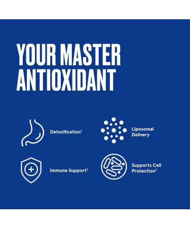 Bulletproof Glutathione Force 90 Count Capsules - Liver Detox & Immune Support Supplement - Buy Online on GoSupps.com