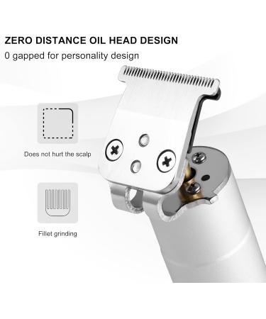 Professional T Hair Clipper & Beard Trimmer for Men - Cordless Zero Gapped Shaver | International Shipping Available - Buy Online on GoSupps.com