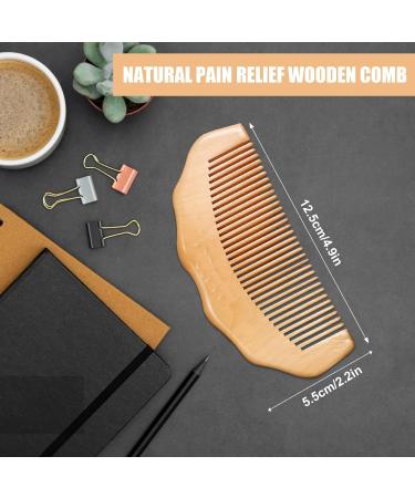 Wooden Comb Anxiety Relief Labour Comb Birthing Hospital Bag Maternity Essentials Postpartum Natural Pain Stress Relief Wood Acupressure - Buy Online on GoSupps.com