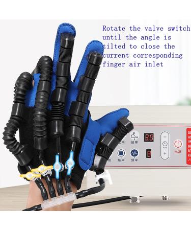 Health Gadgets Rehabilitation Robot Gloves Stroke Hemiplegia Training Equipment Powerful Finger Exerciser Hand Function Recovery for Recovering Gift Left Hand M Code M code Left hand - Buy Online on GoSupps.com