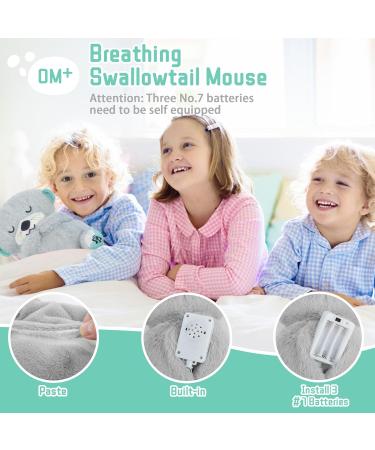 Mush Plushies for Anxiety & Sleep - Portable Breathing Plush Toy with Music & Light | Perfect Gift for Newborns & Babies 0+ Months - Buy Online on GoSupps.com