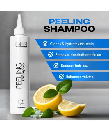 Exfoliating Shampoo for Healthy Scalp, Dandruff Removal, Greasy Hair Control, Volume Boost, and Hair Growth Promotion - 300ml - Buy Online on GoSupps.com