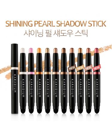 KARADIUM Shining Pearl Eye Shadow Stick 1.4g - 9 Rose Gold - Buy Online on GoSupps.com