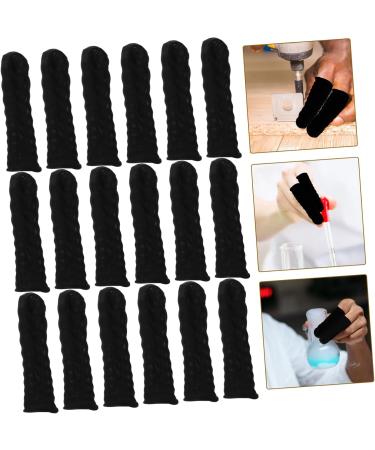 100pcs White Finger Cots - Durable Butyronitrile Finger Protection Caps for Safe Handling - 6.5x2.5cm | International Shipping Available - Buy Online on GoSupps.com