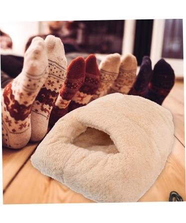 Garneck Heated Foot Warmers & Slippers Plush Indoor Shoes for Winter Comfort | Hand Warmers & Heating Pillows for Office & Home - Buy Online on GoSupps.com