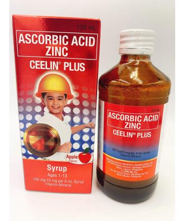 Ceelin Plus Syrup Ascorbic Acid w/Zinc 120ml