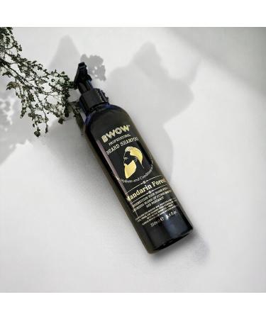 BWOW Professional Beard Shampoo for Men Vegan Cleansing to Hydrate & Condition Moisturise Nourish & Recondition Luxurious Mandarin Forest 250ml Infused with the refreshing scent of Mandarin and Bergamot offering a delightful and invigorating aroma for an  - Buy Online on GoSupps.com