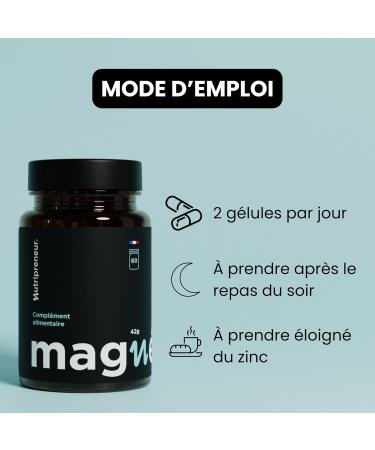 Magnesium Bisglycinate B6 Taurine (1) - Buy Online on GoSupps.com