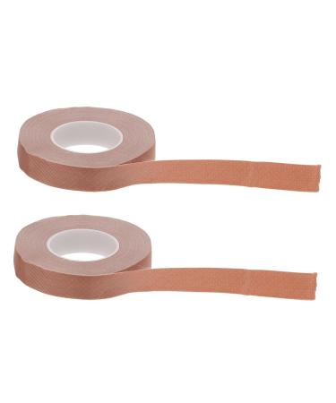 Lurrose 2 pieces Guzheng Tape Nail glue Gloves Children Nail glue Self -adhesive fleece band Elastic bandage tape adhesive tape for Guzheng Pipa fingertips Guqin