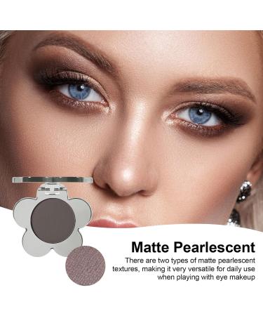 Eye Shadow Natural Colors Make Up | Eyeshadow Makeup Highlighter Matte Flower Shape Eye Shadow Long Lasting Wear Glitter Primer Palette 106 - Buy Online on GoSupps.com