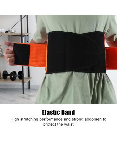 Weikeya Tailla Trainer Belt - Breathable & Highly Elastic Lower Back Support for Sciatica & Scoliosis - Perfect for Outdoor Activities - Orange - Buy Online on GoSupps.com