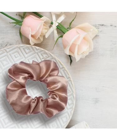 6 Pack Hair Scrunchies Ponytail Holders Colorful Ponytail Holder Satin for Girls Women Soft Hair Scrunchies Elastic Hair Bands Hair Scrunchies Hair Accessories for Girls Women and Ladies - Buy Online on GoSupps.com