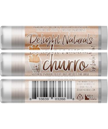Churro Lip Balm Set of Three - Sweetly Hydrating | Shop Now for International Shipping - Buy Online on GoSupps.com