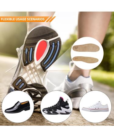 Orthopedic Arch Support Insoles for Pain Relief | Breathable Leather Shoe Inserts for Men & Women | Ideal for Plantar Fasciitis - Size 8-8.5 - Buy Online on GoSupps.com