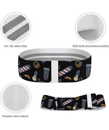 Buy Barber Tool & Flag Yoga Workout Bands - Comfort Legs Booty Resistance Straps for Physical Therapy - Buy Online on GoSupps.com