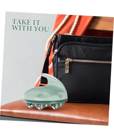 Minkissy 4 Roller Ball Massage Device - Portable Neck & Body Massager for Lymphatic Relief | Hand & Foot Massager | 4-Piece Green Set 10.5x9x8 cm - Buy Online on GoSupps.com
