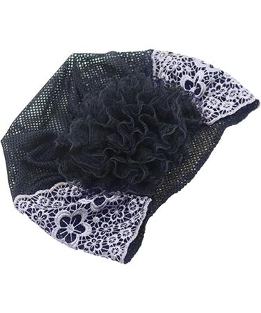 Lace Headbands for Girls Wide Floral Pearl Lace Headbands Hair Accessories for Women Fashion Floral Headcovering for Women Gray - Buy Online on GoSupps.com