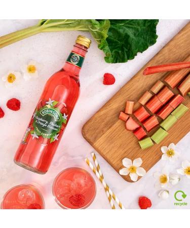  Robinsons Robinsons Fruit Cordials Raspberry Rhubarb & Orange Blossom 500ml - Buy Online on GoSupps.com