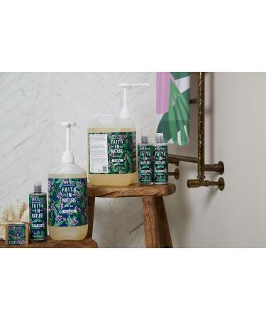 Faith In Nature Natural Coconut Shampoo and Conditioner Set Hydrating Vegan & Cruelty Free No SLS or Parabens For Normal to Dry Hair 2 x 400ml Pack - Buy Online on GoSupps.com