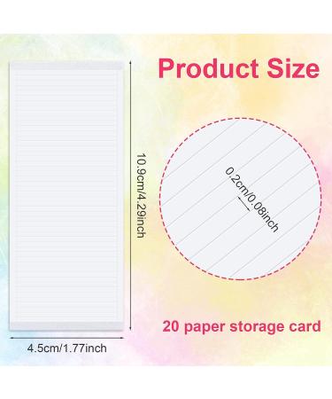 OIIKI 1000pcs False Eyelash Fan Paper Tape | Double Sided Adhesive Holder for Eyelash Extensions | Fast Fan Tapes - Buy Online on GoSupps.com