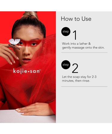 Kojie San Skin Brightening Soap - Original Kojic Acid Soap for Face & Body - Cosmetic Soap for Beautifully Fresh Skin (2 X 65g Bars) - Buy Online on GoSupps.com